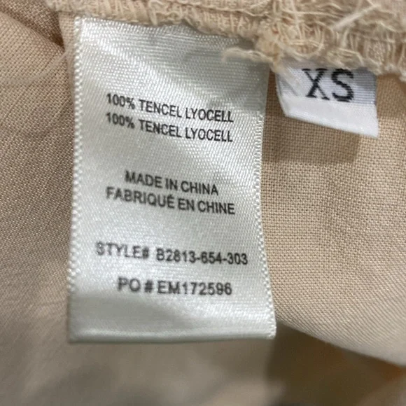 bella dahl XS Hi Lo Button Down Shirt light beige - Picture 7 of 8